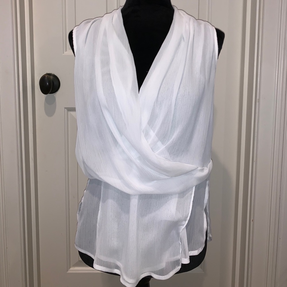 White Sheer Blouse
